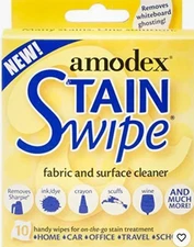 Amodex Stain Swipe Surface Towelettes Whiteboard Cleaner Removes Marker Dye Ink