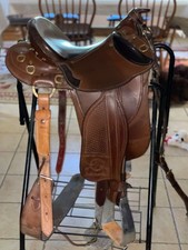 Muster Master Australian Stock Saddle, plus breast collar and upgraded fittings