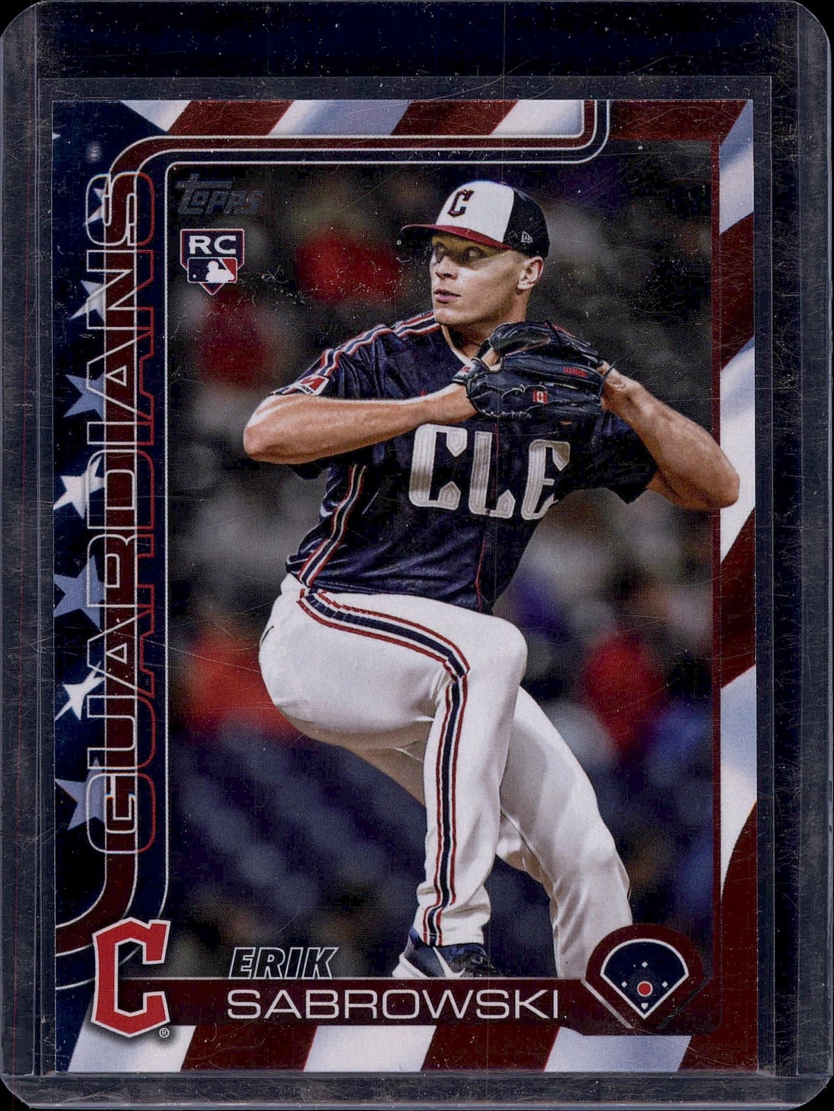 2025 Topps Update #US284 Erik Sabrowski Independence Day #/76