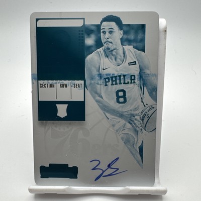 2018 Panini National Treasures Printing Plate Black Zhaire Smith 1/1