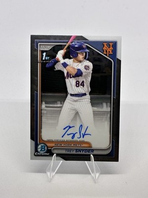 2024 Bowman Chrome Trey Snyder 1st Bowman Auto #CPA-TSN