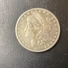 Morgan Silver Dollar 1884 $1 Circulated 0.9 Fine Silver Coin