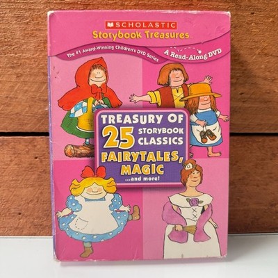 Vintage Scholastic Treasury Of 25 Storybook Classics - Fairytales