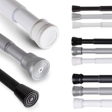 Vorhangstange Klemmstange Ø10-25 mm Teleskop Gardinenstange Duschvorhang Stange