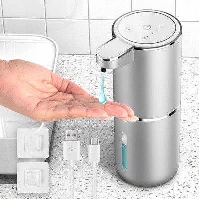 Automatic Soap Dispenser, 380 ml, Electric Soap Dispenser, Wall Mounted