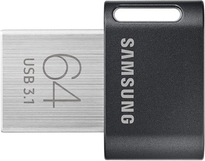 Samsung Fit Plus 64 GB, USB-Stick schwarz, USB-A 3.2