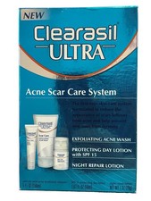 Vintage 2007 Clearasil Ultra Acne Scar Care System Kit RARE