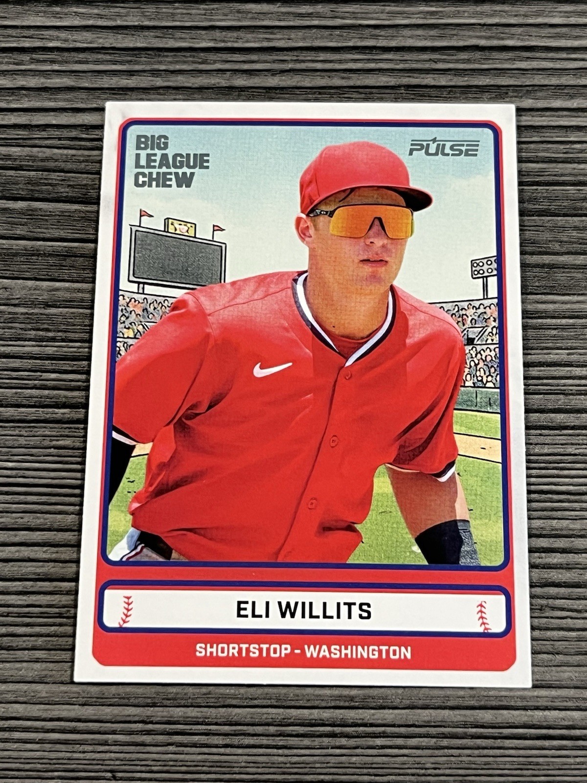 Eli Willits 2026 Pulse X Big League Chew Base BLCL-36