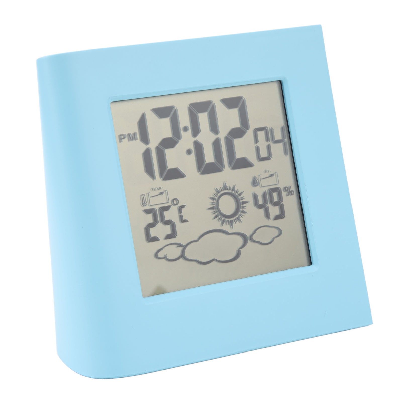 Digital Alarm Clock With Temperature And Humidity Monitoring For Home Office Use