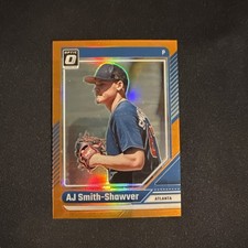 2024 Panini Donruss - AJ Smith-Shawver (RC) #68 Orange /199