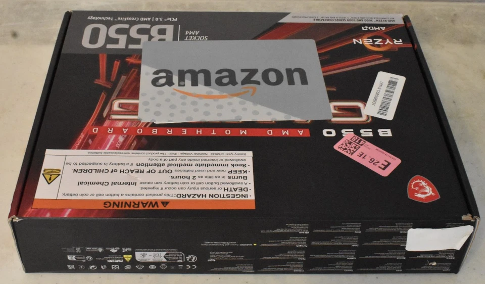 MSI B550 Gaming GEN3 Gaming Motherboard (MOTHERBOARD ONLY) - USED - Image 3 of 4