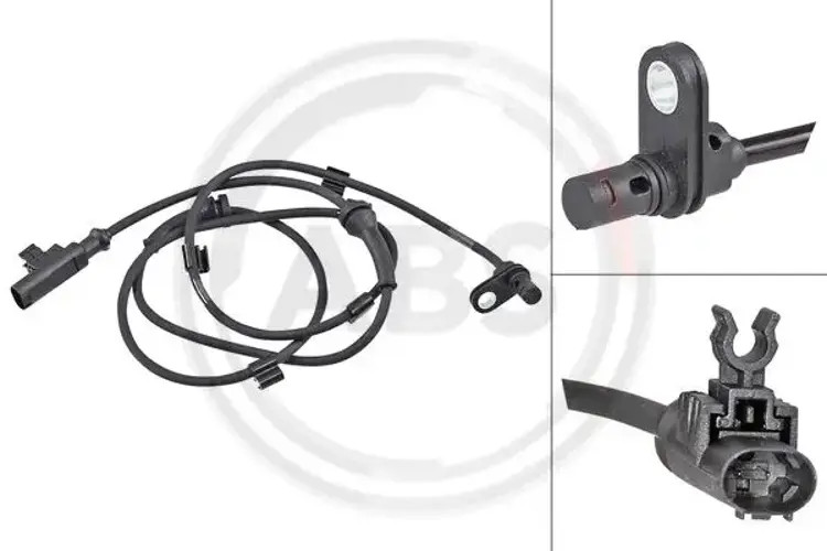ABS wheel speed sensor Active sensor 31873 A.B.S. for SMART FORTWO Coupe