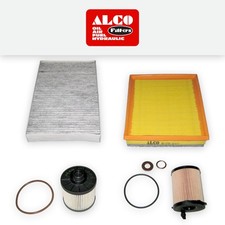 SERVICE KIT for CITROEN C3 AIRCROSS 1.6 BLUEHDI OIL AIR FUEL CABIN FILTERS 17-23
