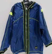 Techno Wear BTB Women's Jacket SZ. S/P Blue Neon Green