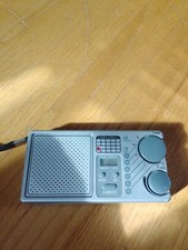 Vintage Lifelong Model 845 Am/FM LCD Portable Alarm Clock Radio TESTED WORKING