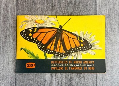 Red Rose & Blue Ribbon Tea & Coffee Brooke Bond Canada - Butterflies Album No. 8