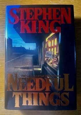 Needful Things Stephen King First Edition 1st Printing Hardcover 