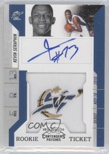 2010-11 Playoff Contenders Patches Rookie Ticket Kevin Seraphin #147 Auto 0i8
