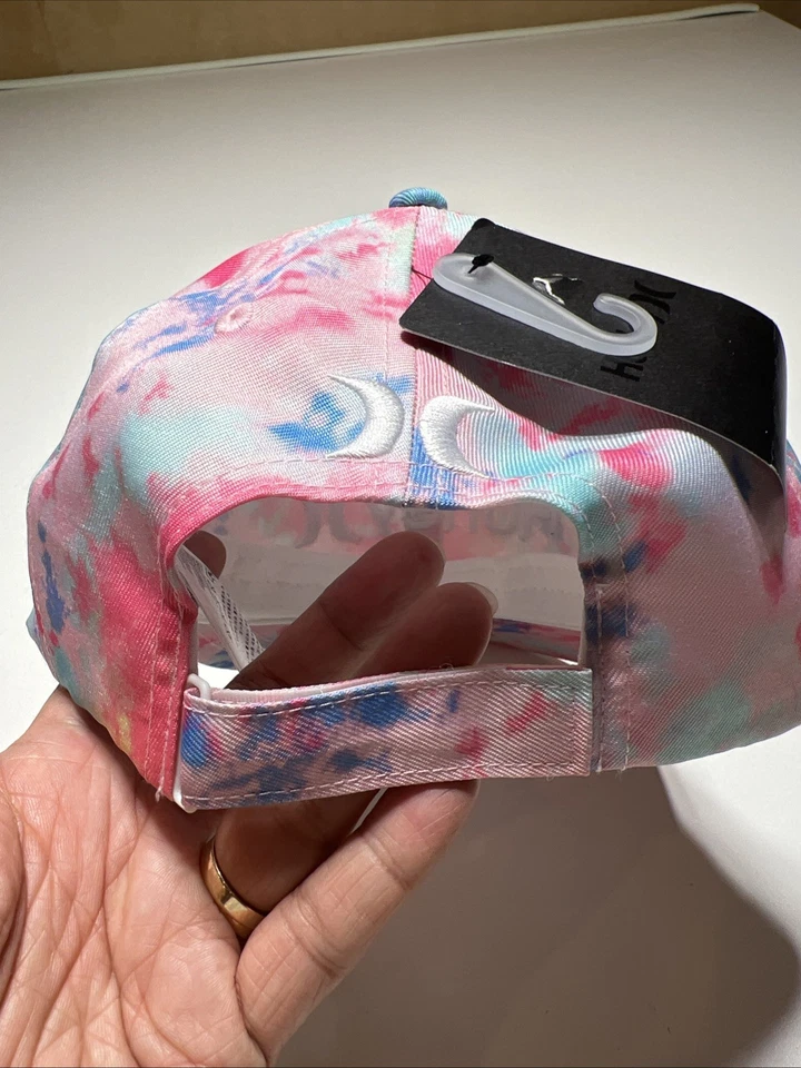 Gorra de béisbol Hurley multicolor teñida con corbata jóvenes niños NUEVA Foto 2 de 4