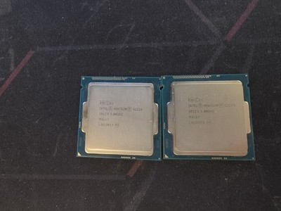 Lot of 2 Intel Pentium G3220 Dual Core 3GHz LGA 1150/Socket H3 CPU Processor