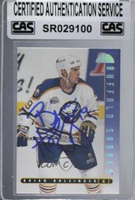 CAS Certified 1995-96 Leaf Brian Holzinger #250 Sealed Auto 3c7