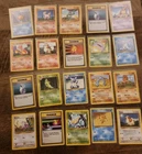 Lot Of 20 Vintage WOTC Base Set Pokemon Cards. Lp