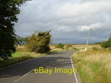 Photo 6x4 Bend in Springhill and Leadloch Road (B7010) Towards Stane. c2021