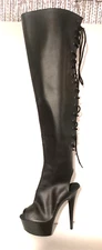 Delight 3016  Womens 7"Heel  PlatformThigh High High Boot SZ 7