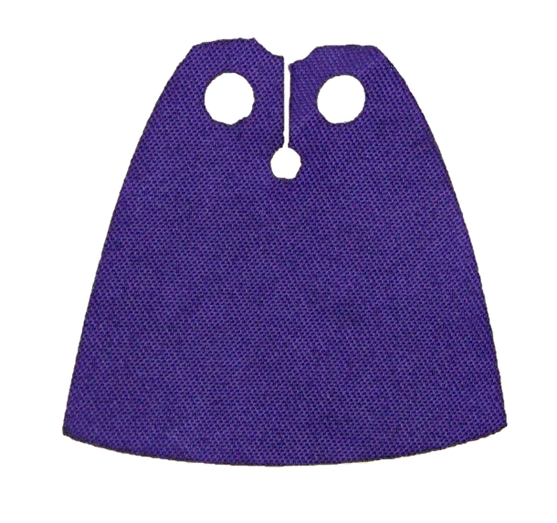 LEGO Light Purple Standard Cape with Regular Starched Texture (50231)