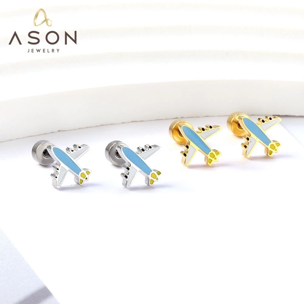 Stainless steel 2024 screw back earrings