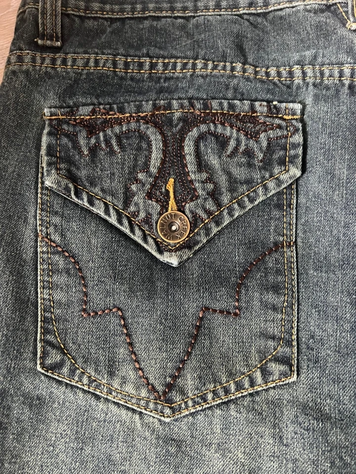 Pantalones Cortos de Denim Vintage Walnut Creek Para Hombres Talla 42 Sueltos Hiphop Patinador A4 Foto 3 de 4