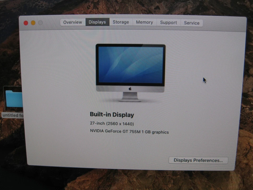 Apple iMac 27" A1419 Intel Core i5-4570 3.2Ghz 16GB GT 755M 500GB SSD Late 2013 - Image 3 of 4