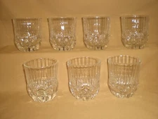 ADAGIO BY DA VINCI DOUBLE OLD FASHION CRYSTAL GLASS - RETIRED - 10 OZ - SET OF 7