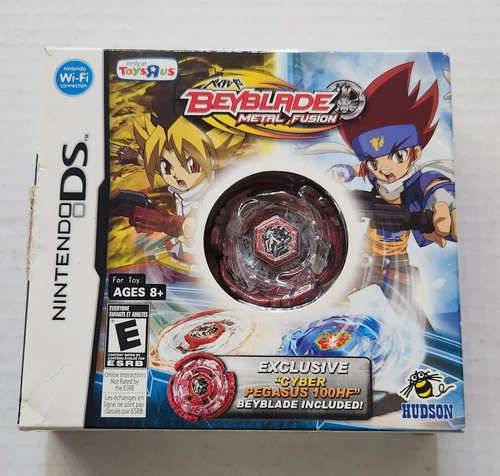 Beyblade Metal Fusion (Nintendo DS) Toysrus Exlcusive Cyber Pegasus HF100