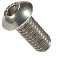 7/16-14 X 3/4"  Type 18-8 Stainless Button Head
