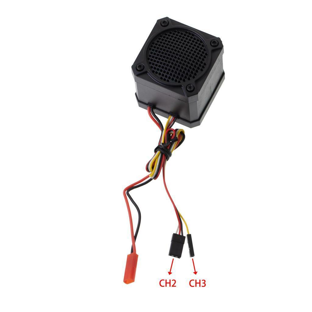 Module De Son Réaliste Pour Voitures RC 1/10, 1/8, 1/6 – Simulateur De Bruit Moteur Avec Haut-parleur 5W, Plug-and-play - 12