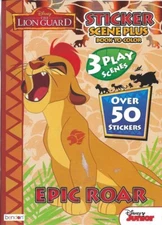 Lion King Lion Guard Disney Coloring Book Stickers Children Girls Boys Kids