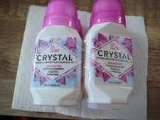 Crystal Deodorant Four Pack unscented for women