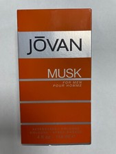 JOVAN MUSK for Men - 4 fl oz - 118 ml. Unopened.