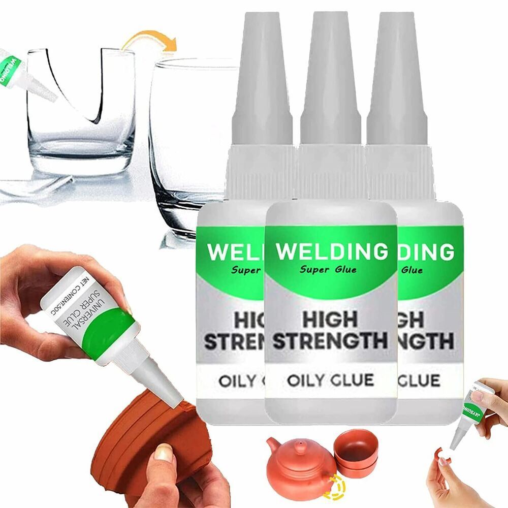 50g Welding Glue High Strength Oily Glue Universal Super Adhesive Glue All-Purpose  Glue Plastic Wood