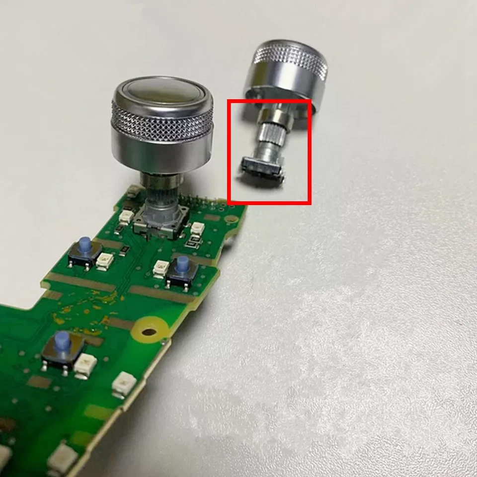 Nuevo eje de perilla de volumen de radio MMI para Audi 2012-2018 A6 C7 A7 Foto 2 de 3