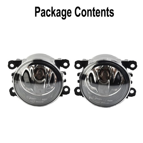 Fog Lights Lamps Left Parts Replacement Right Screw ABS Set Spare part - Picture 9 of 12