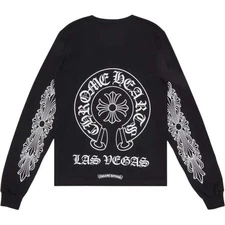 Chrome Hearts Las Vegas Exclusive L/S T-shirt Black - Lightly Worn