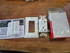 LEGRAND GFCI DUPLEX RECEPTACLE # 2097LA