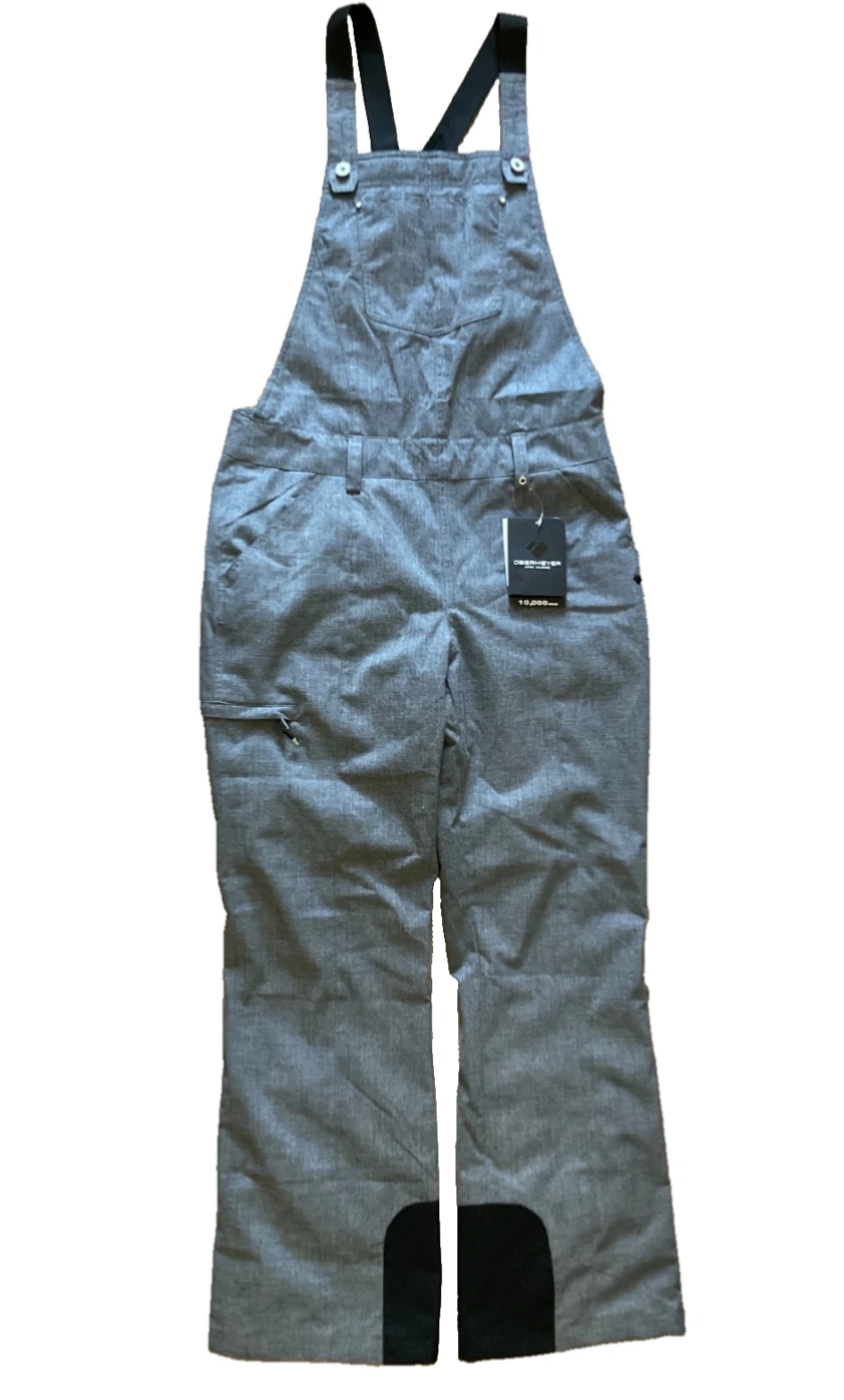 Obermeyer Women’s Malta Bib Overalls - Size 10 (Charcoal)