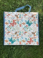 Reuseable Tote Shopping Bag Floral Bee Colorful TJ Maxx Summer Spring
