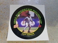 Jeff Conine Florida Marlins 1994 Oscar Meyer Superstar Round-Up Proof FRONT