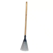Junior 29.5 In. L Handle Leaf Rake