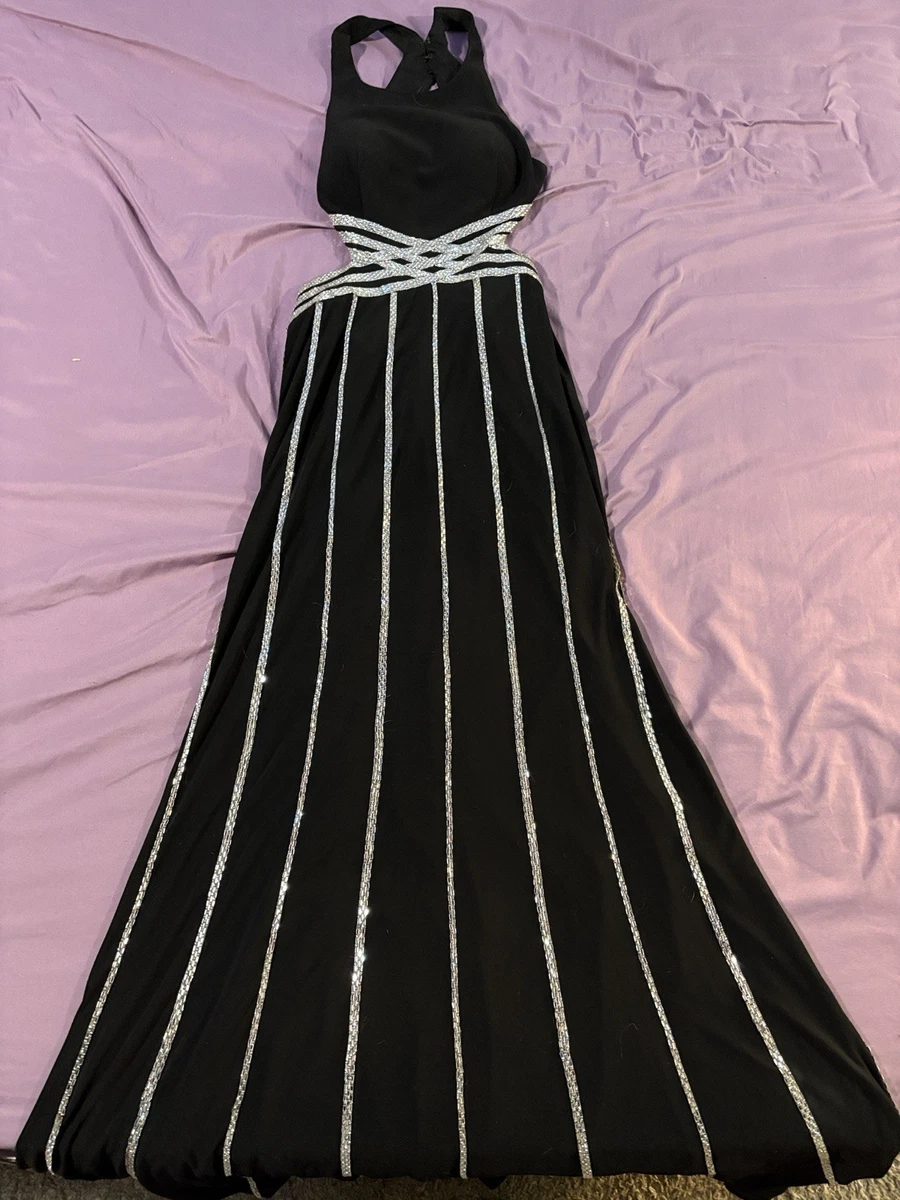 cheap halter dresses Light Blue Stripe Tiered Halter Dress - Maxi Dresses