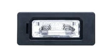 10190-License plate light with lamp holder included left or right with bulb comp